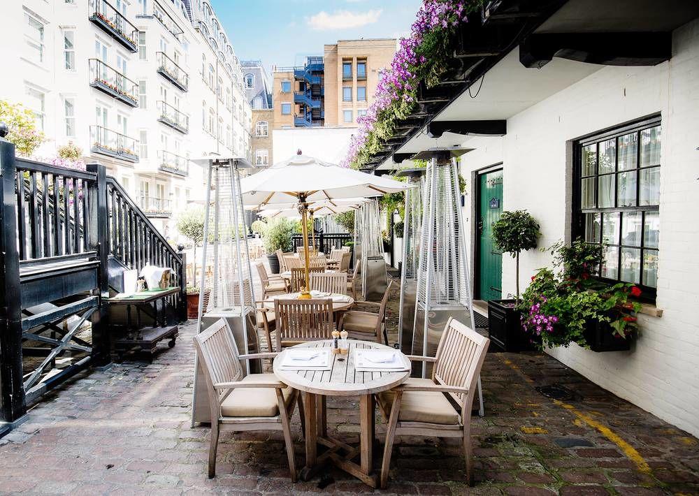 The Stafford London Hotel Exterior photo The courtyard at The Ivy, St John's Wood
